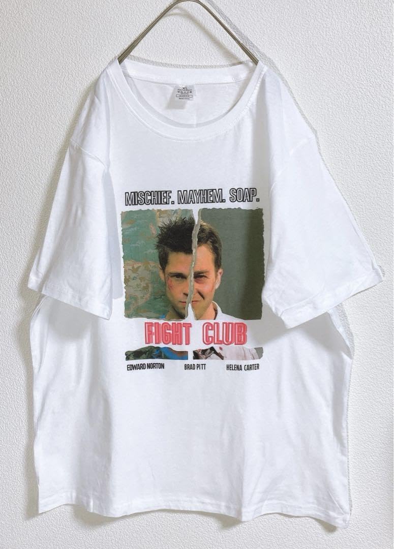 Amazon.co.jp: 映画 ファイト クラブ Tシャツ ブラッド ピット